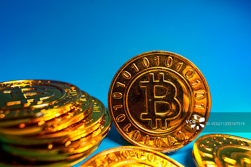 比特币，加密货币，区块链，数字货币，互联网，金融，科技图片素材