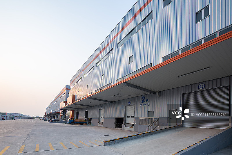 物流园区工业建筑图片素材