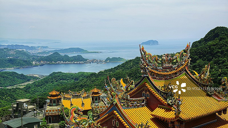 九份览海图片素材