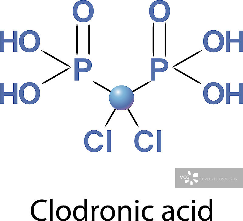 氯膦酸是一种抗骨质疏松药物图片素材