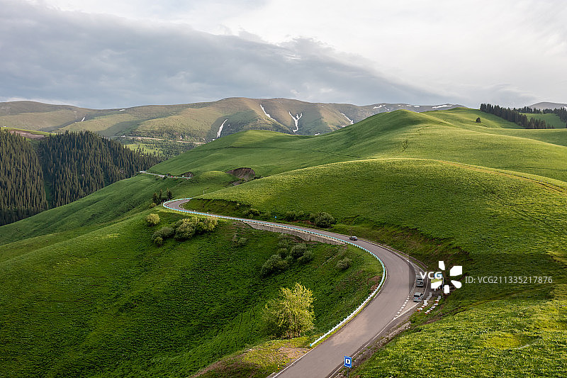 新疆独库公路图片素材