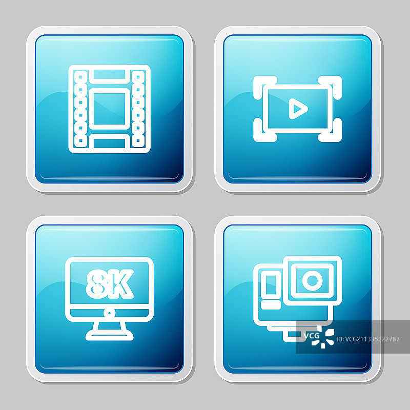 在线视频监控播放banner图片素材