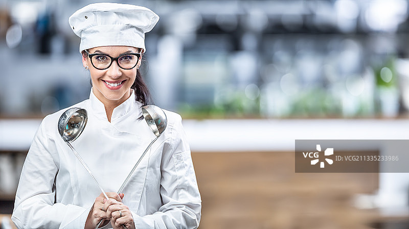 厨师肖像，斯洛伐克图片素材