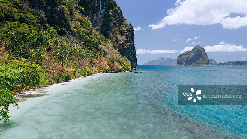 大海对天空的风景图片素材