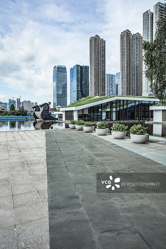 佛山南海金融公园图片素材