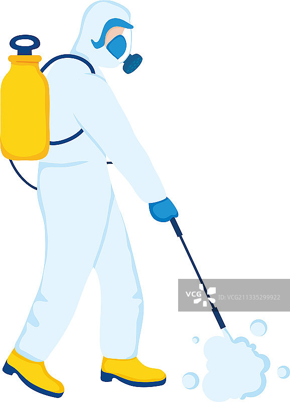 消毒过程图片素材
