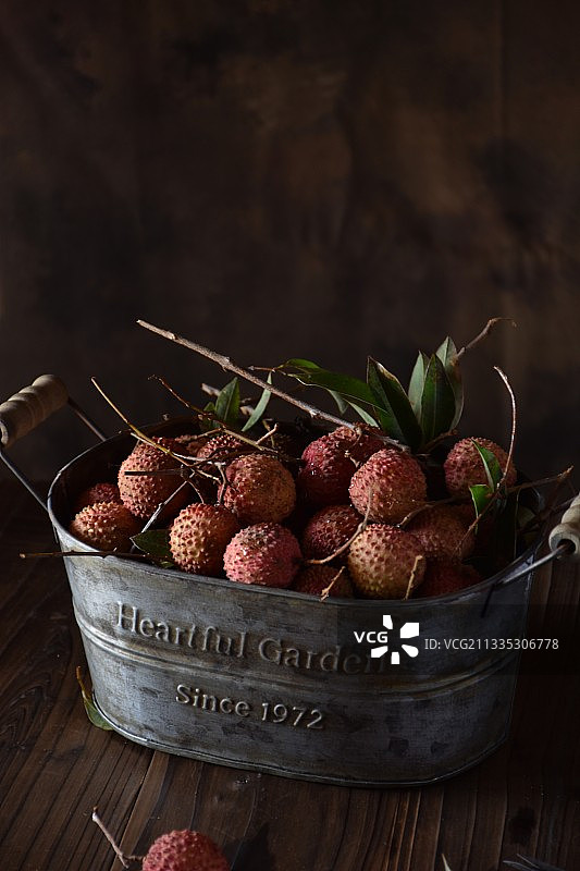 静物摄影，桂味荔枝图片素材