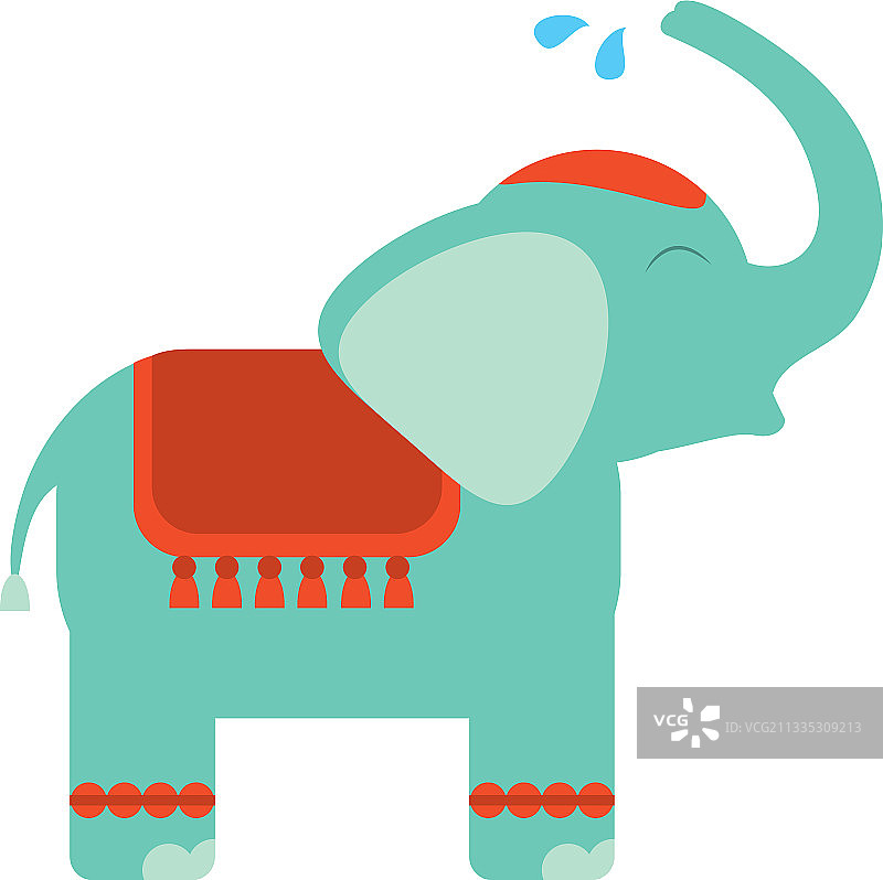 宋干节大象图标图片素材