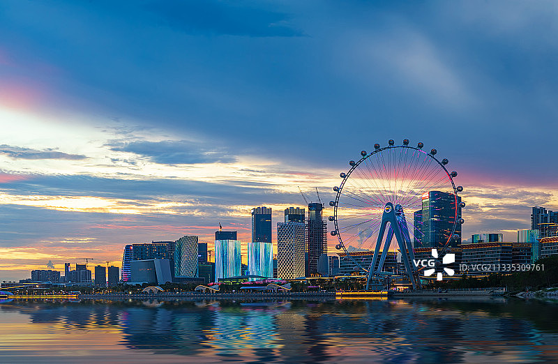 深圳欢乐港湾城市建筑图片素材