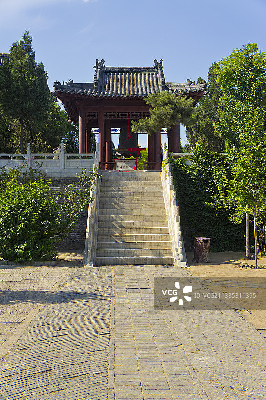 中国，河北省，石家庄市，新乐市，伏羲台图片素材