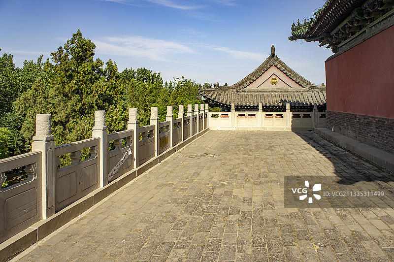 中国，河北省，石家庄市，新乐市，伏羲台图片素材