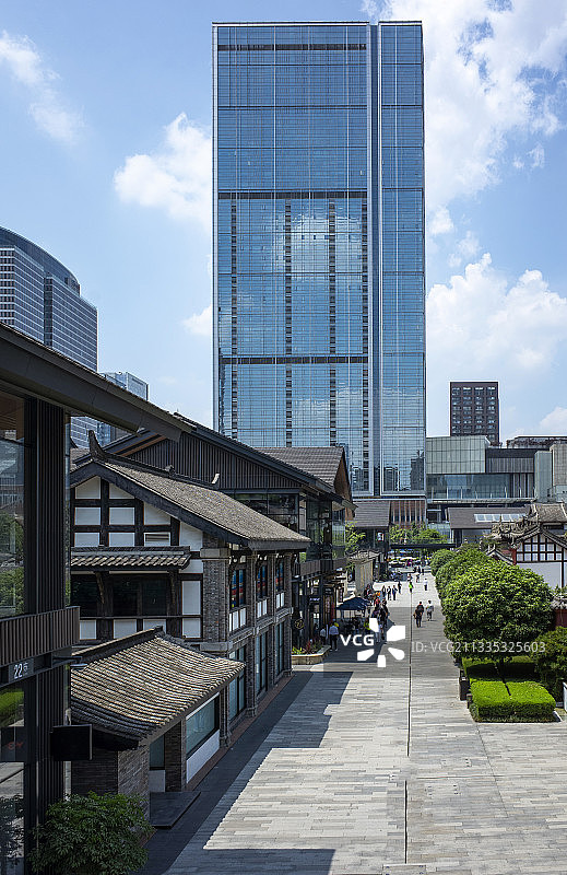 成都太古里及IFS街景图片素材