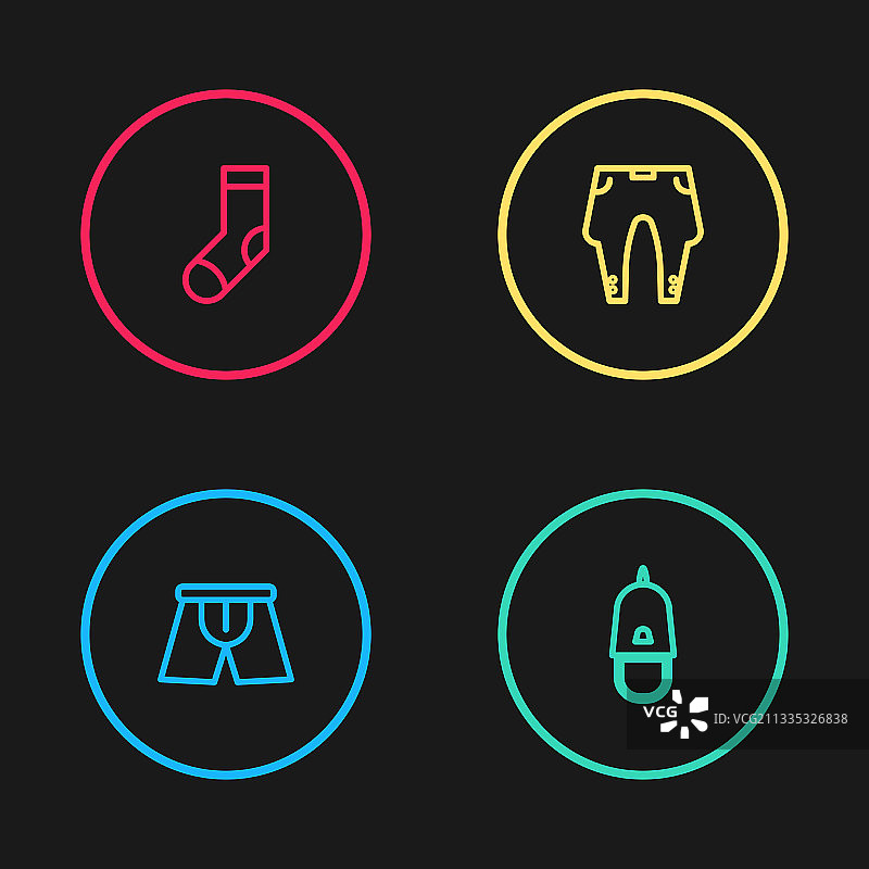 男士内裤警帽图片素材