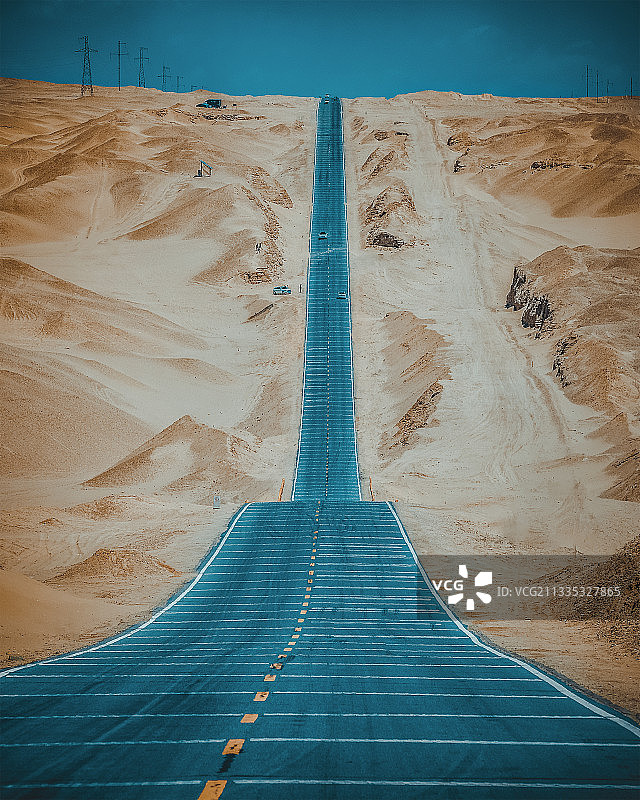 U型公路 网红公路图片素材