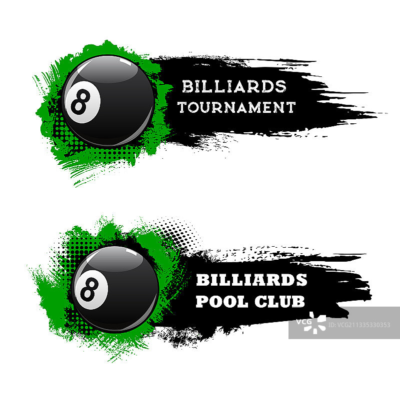 台球比赛banner图片素材