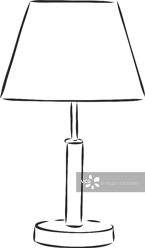 台灯草图图标图片素材