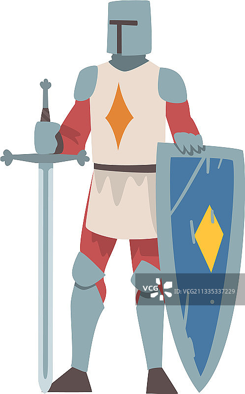 中世纪铁甲骑士图片素材