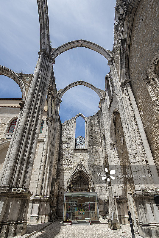 Carmo Convent,Lisbon, Portugal图片素材