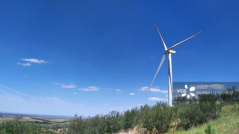 盐池 风力发电图片素材