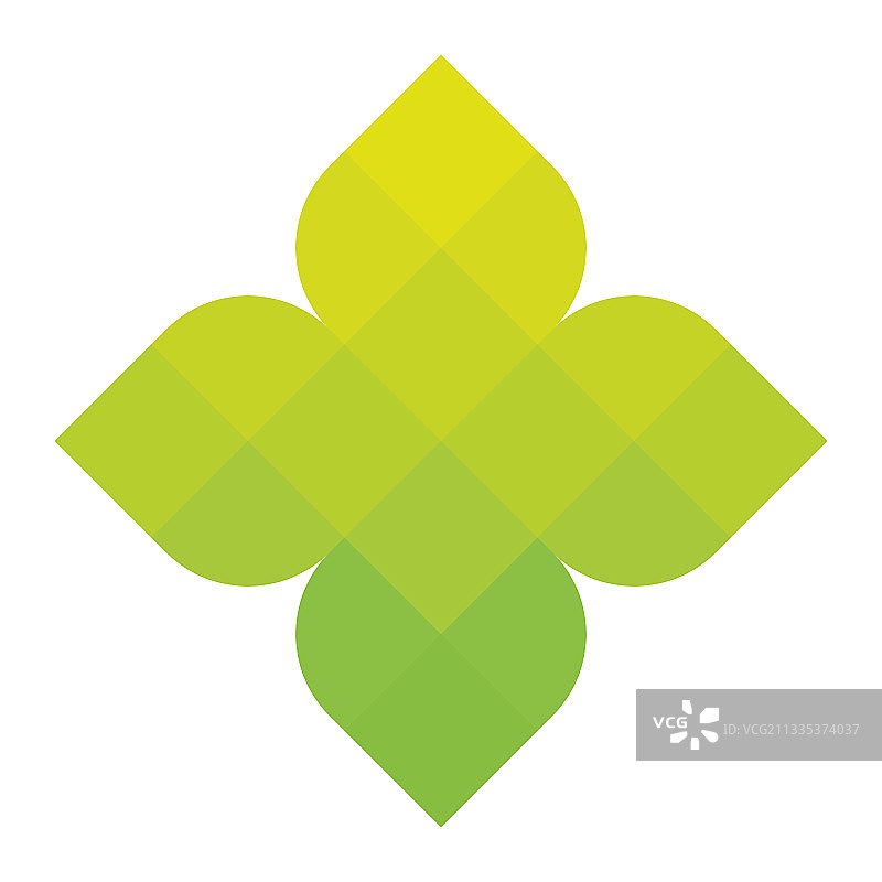 抽象像素化马赛克LOGO图片素材