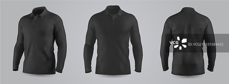 男士长袖运动衫模型图片素材