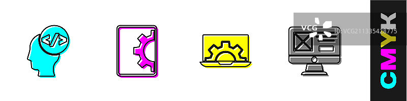 前端开发网页UI或UX设计图片素材