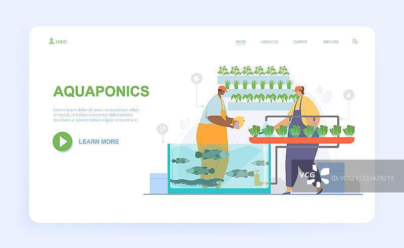 男性和女性角色正在工作图片素材