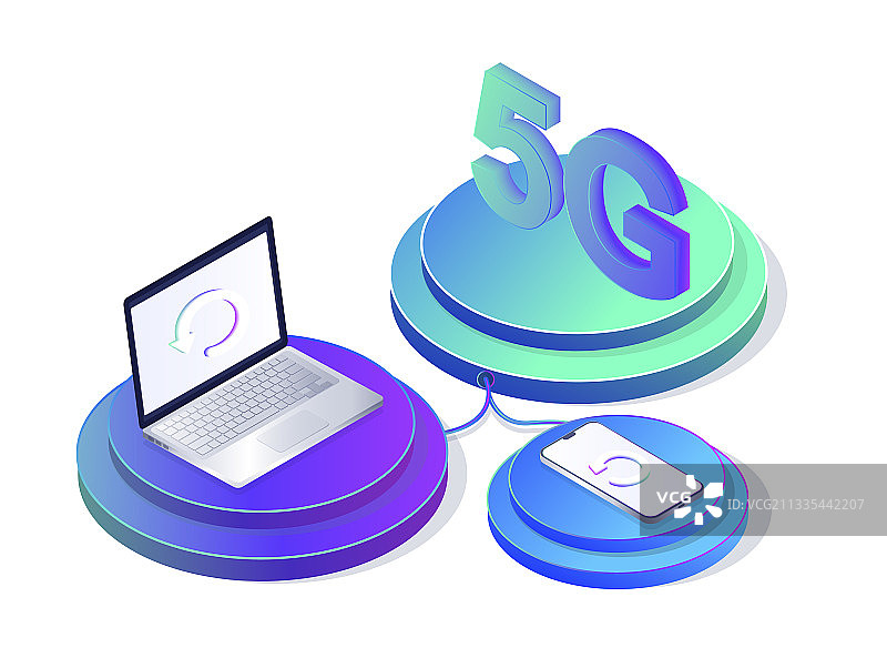 5G网络无线技术图片素材