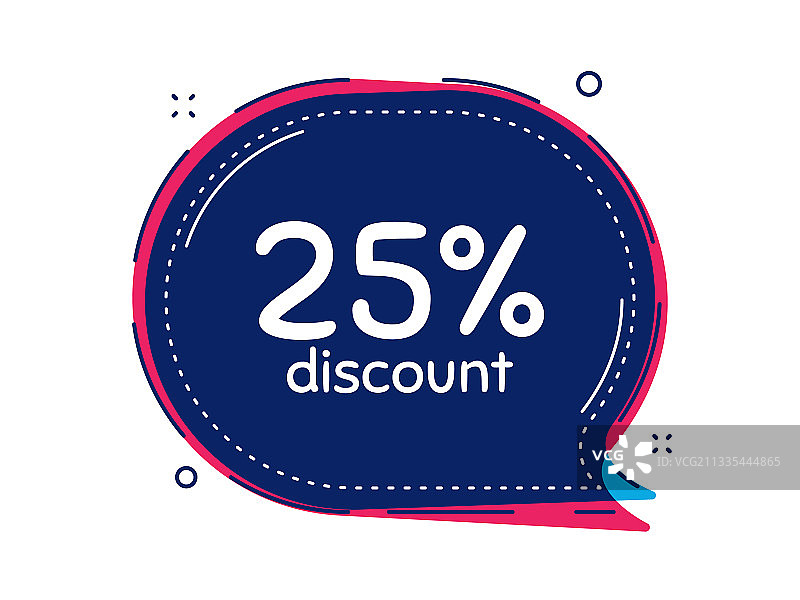 25%折扣促销优惠图片素材