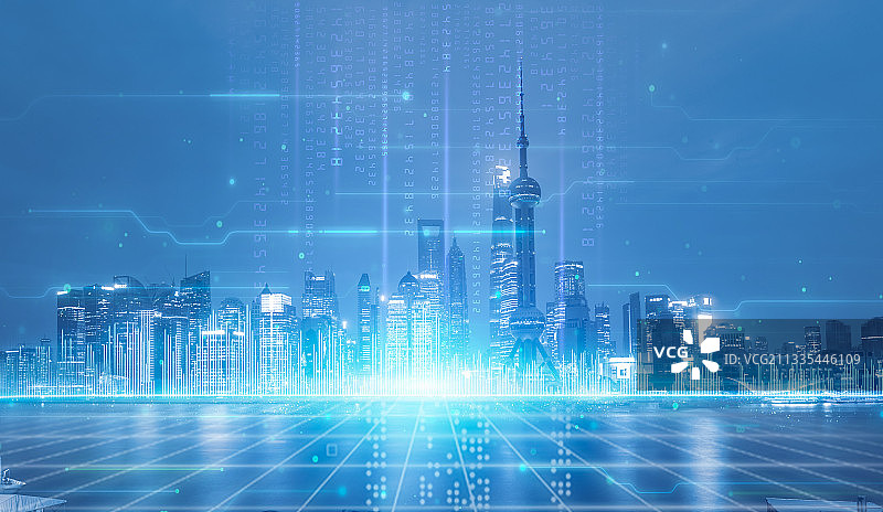 数字城市图片素材