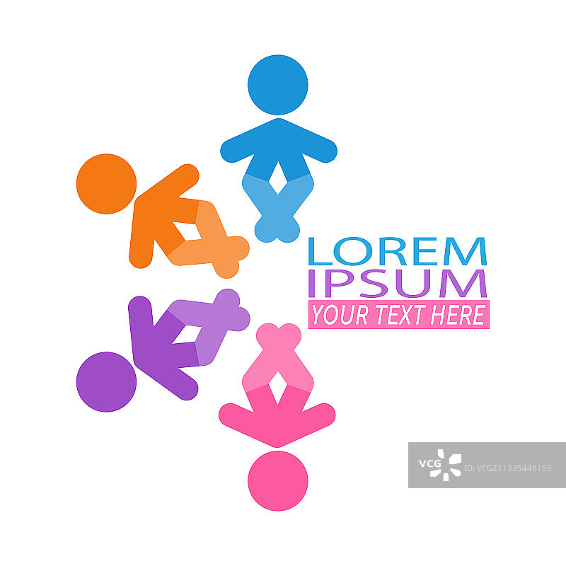 社区图标社交网络团队朋友图片素材