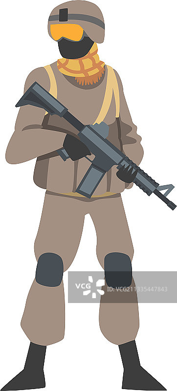 穿制服的军事特种部队人员图片素材