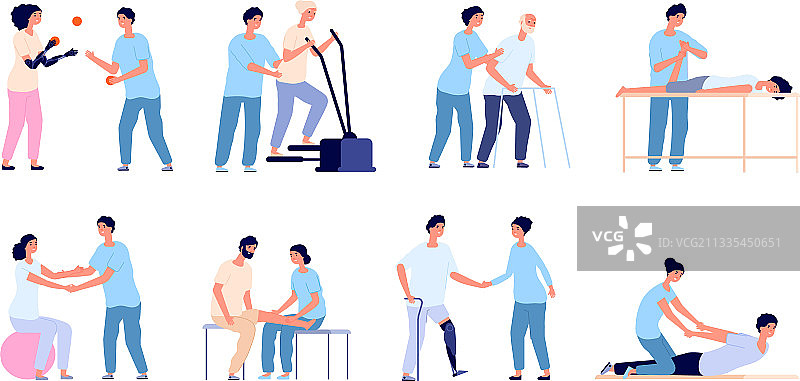 理疗医学治疗损伤图片素材