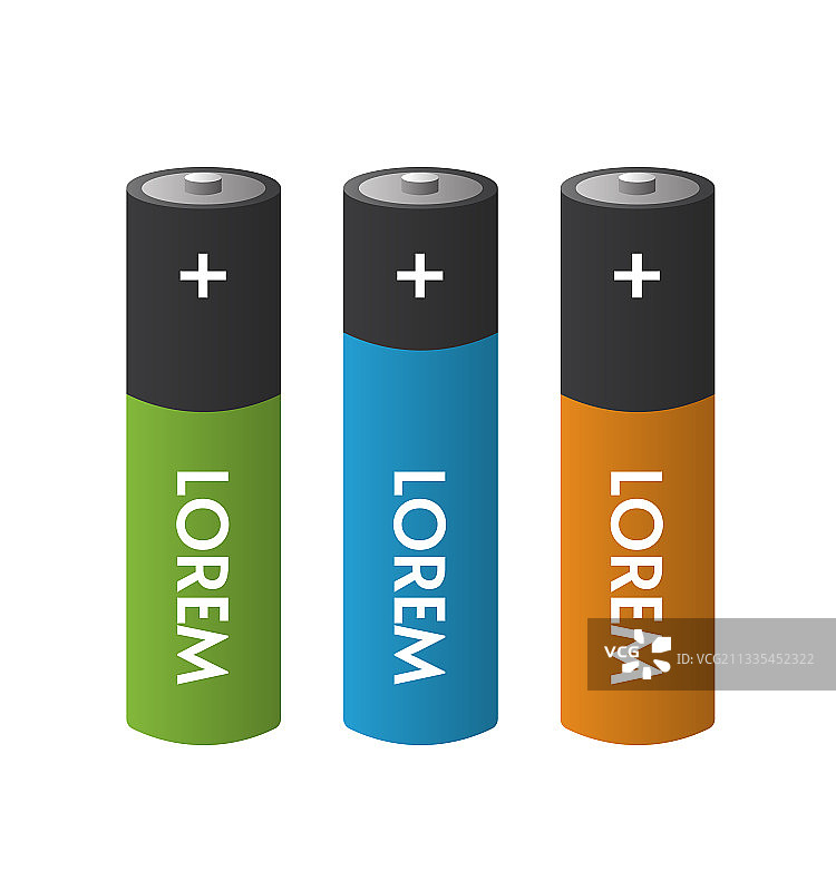 AA电池蓄电池图片素材