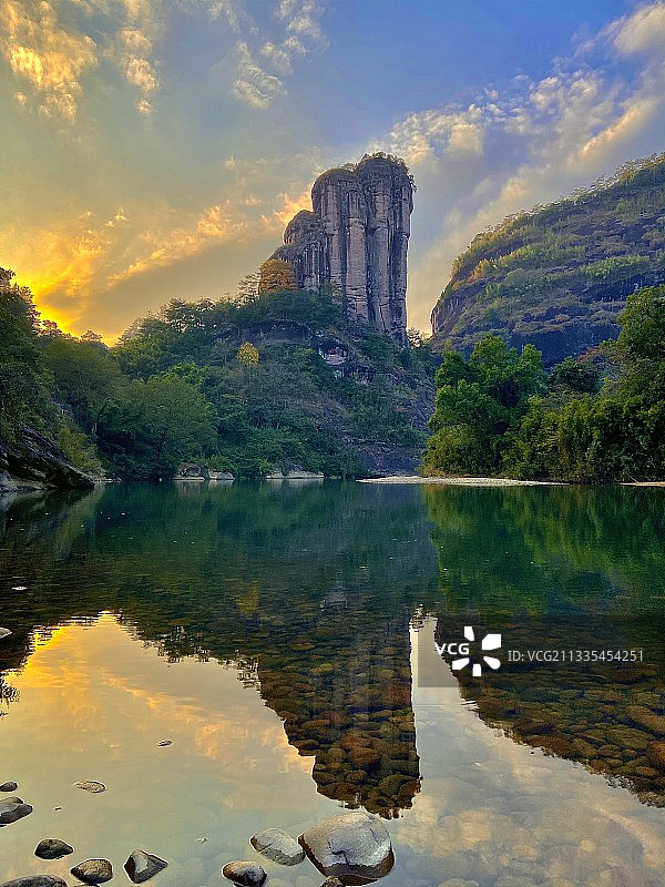 武夷山玉女峰图片素材