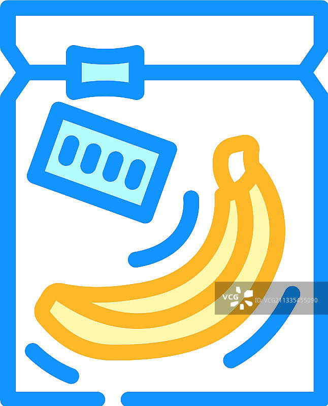 航空食品颜色图标图片素材