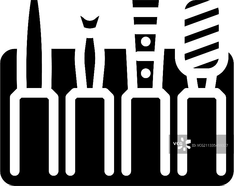 去除老茧器配件glyph图标合集图片素材