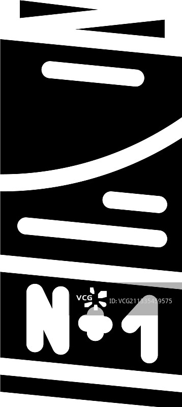 小册子编号字形图标图片素材