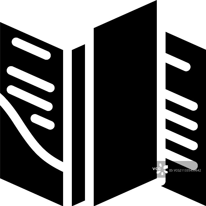 小册子内页字形图标图片素材