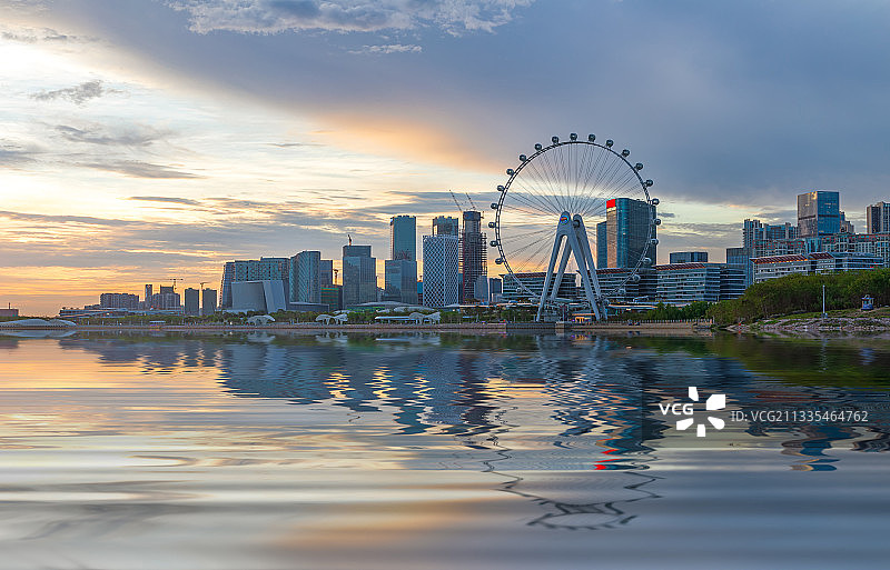 深圳欢乐港湾城市建筑图片素材