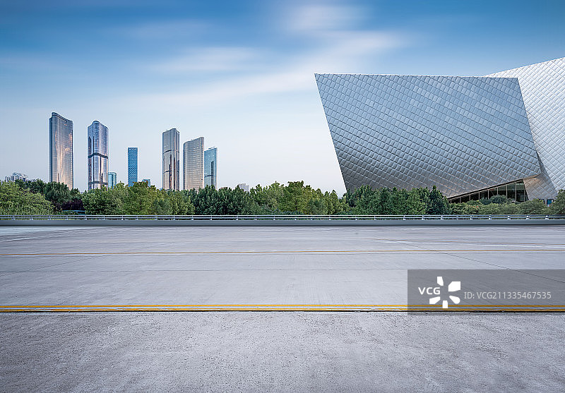 北京城市广场图片素材