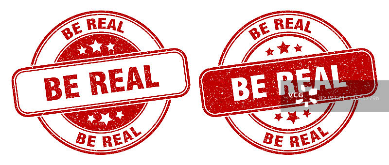 做真实的邮票标签圆形Grunge标志图片素材