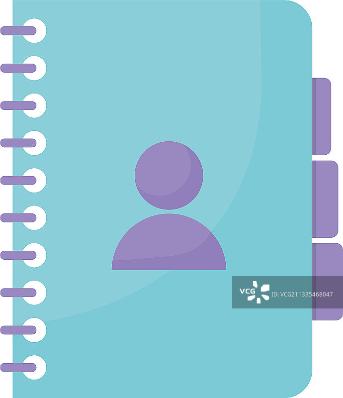 联系人书图标图片素材