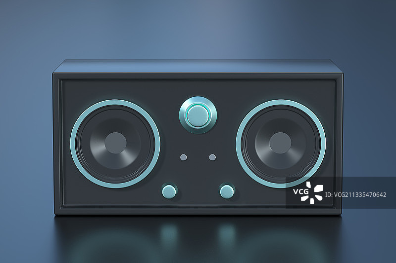 各种不同风格颜色的音响图片素材