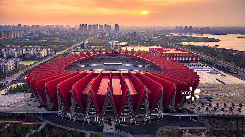铜陵体育中心图片素材