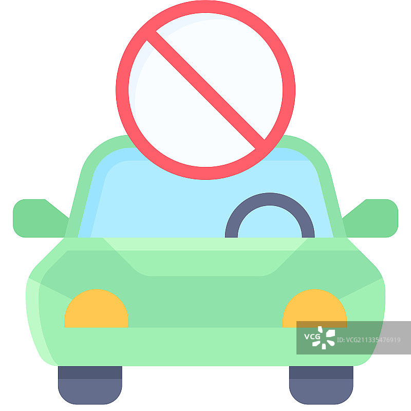 禁止停车标志图标图片素材