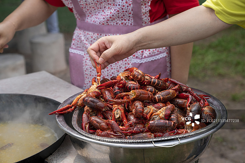 恩施美食小龙虾图片素材