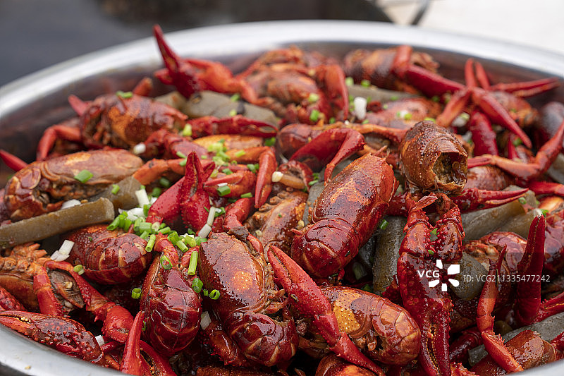 恩施美食小龙虾图片素材