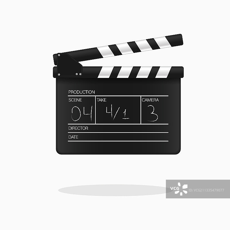 电影场记板图片素材