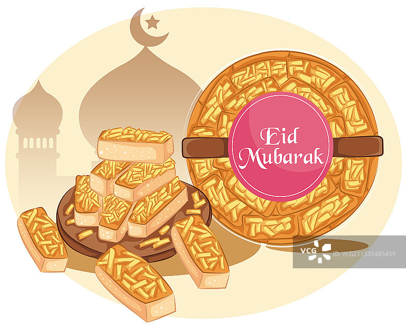 开斋节糕点图片素材